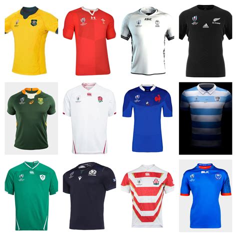 World Rugby Shirts 